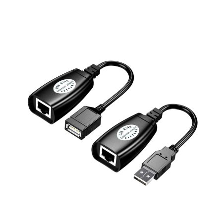 تطويلة USB عبر سلك النت RJ45 LAN